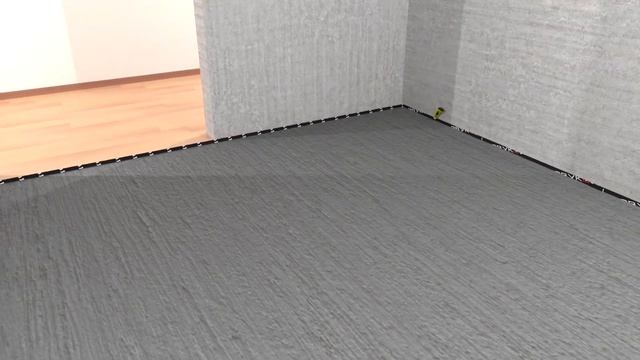 3D-инструкция по звукоизоляции пола. Система Стандарт 3 | Инструкции ТехноСонус