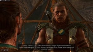 BG3, сюжет и роман с Хальсином (м, человек-друид)