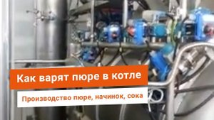 Вакуумно-варочные котлы Bigtem. Пищеварочный паровой котёл с мешалкой для варки варенья, джема, пюре