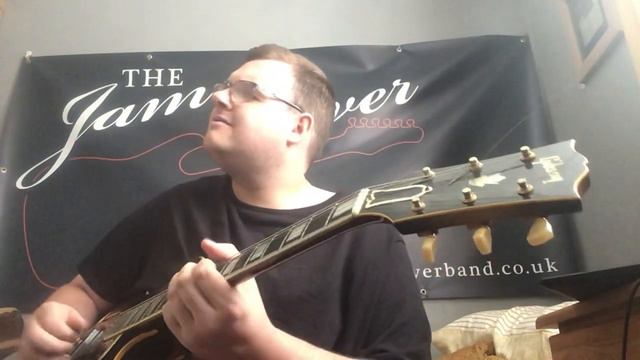 James Oliver t bone walker blues guitar on my 56 Gibson es 350t смотреть онлайн