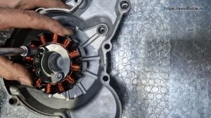 Рекомендации по замене обмоток генератора для мотора Loncin 300 2T. Инжектор SVOD.