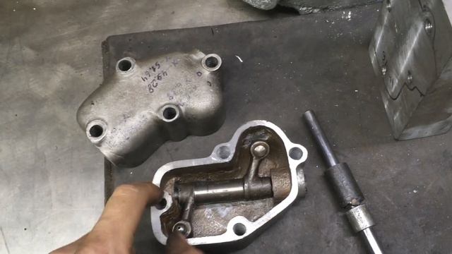 Иж-12, Л-8 обработка крышки клапанов смотреть онлайн