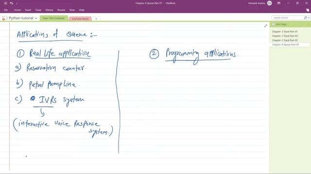 Class 12 Computer Science Textbook with Python || Chapter-4 Queue (Part-01) || Computer By Hemant