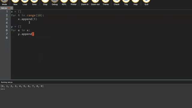 having fun with python list comprehension