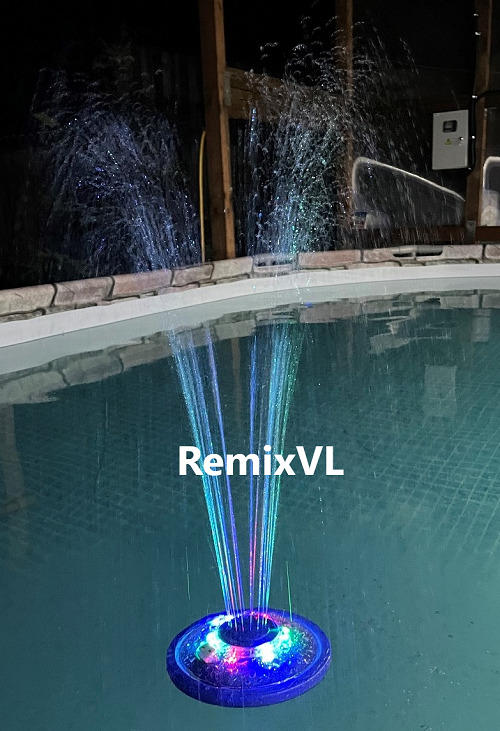 магазин RemixVL: Плавающий фонтанчик с подсветкой 14см 58493 BW BestWay