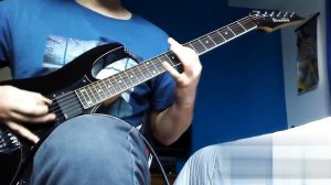 Gravitational Keith Merrow Guitar Riff Kvlt part 2 (Black Winter pickups demo)