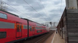 Электропоезд ЭШ2-010 Аэроэкспресс сообщением Москва - Аэропорт Внуково