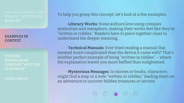 Unraveling Mysteries: The Essence of "Written in Riddles" смотреть онлайн