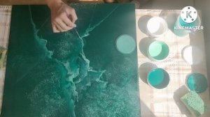 Mramer/Мрамор, имитация мрамора с помощью интерьерной краски и художественных навыков