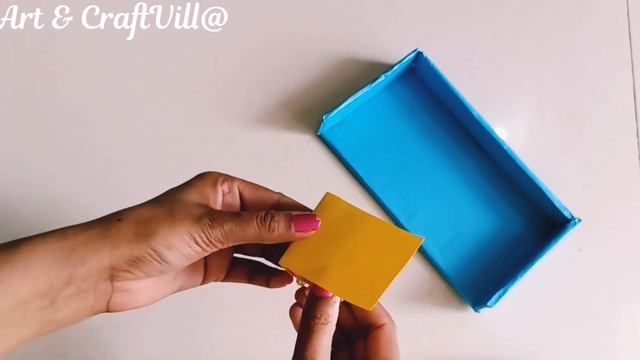 How to make pen pencil case using waste cardboard/ compass box craft