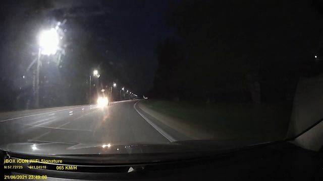 iBOX iCON WiFi Signature ночь трасса смотреть онлайн