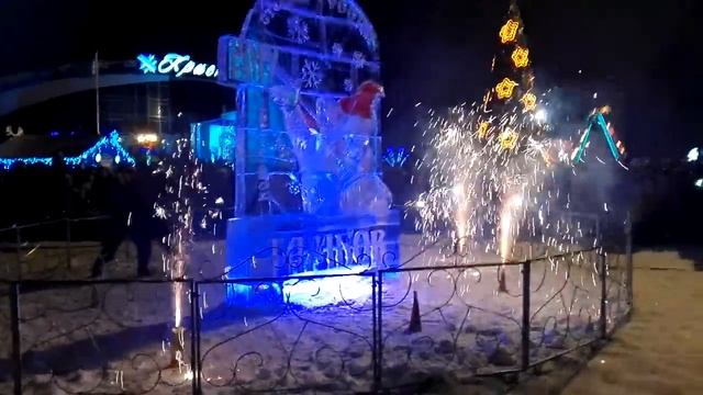 ТАМБОВ - СТОЛИЦА НОВОГО ГОДА 2017! ФЕЙЕРВЕРК! ТАМБОВСКИЙ ВОЛК ОТКРЫТИЕ СИМВОЛА смотреть онлайн