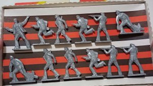 Солдатики СССР. Революционные матросы. Матросы Октября. 1978-1993г.