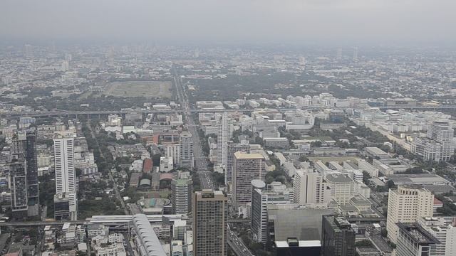 Бангкок, вид с башни Baiyoke Sky (2)