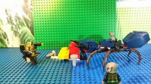 Lego 76039. Ant-Man Final Battle. Stop motion.
