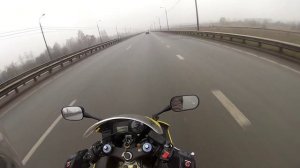 Honda CBR600F4i. Первый раз на спорт байке.