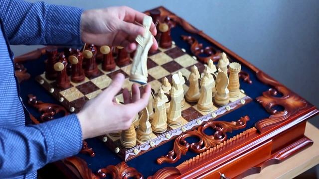 Шахматы ручной работы. Купить шахматы
