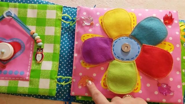 Мягкая развивающая книжка для детей от 6 мес до 2-3 лет смотреть онлайн