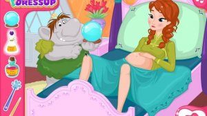 Frozen Anna's Valentine Baby | Холодное сердце Анна рожает в День святого Валентина Girls Game 2015