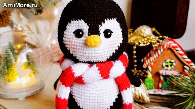 Амигуруми: схема Пингвинёнок Пин. Игрушки вязаные крючком - Free crochet patterns.