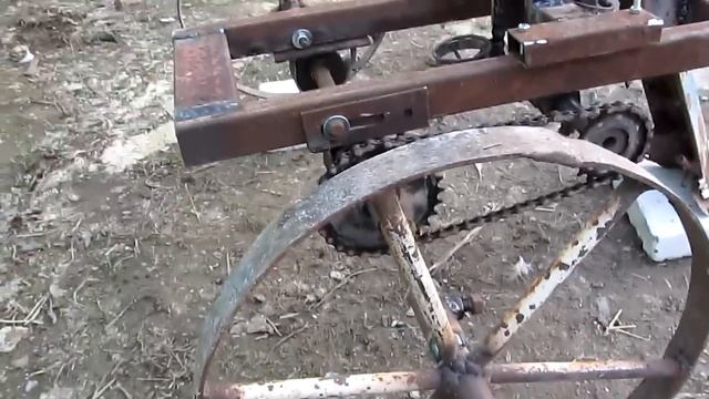 Картофелесажалка из металлолома смотреть онлайн