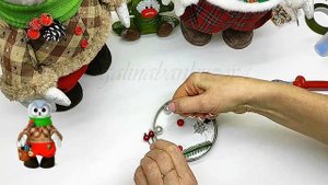 Украшение на шарфик  для Совы