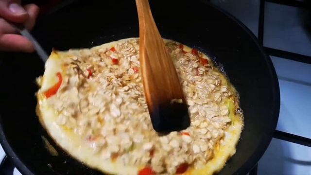 Овсяноблин. Приготовить овсяноблин с овощами и сыром легко и просто! Что в холодильнике. смотреть онлайн