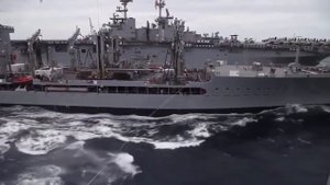 ЗАПРАВКА КОРАБЛЕЙ НА ХОДУ В ОТКРЫТОМ МОРЕ / REFUELING VEHICLES ON THE MOVE IN THE OPEN SEA