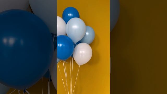 Голубое ассорти шаров Globos Payaso