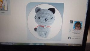 ♥♥Котенок крючком + описание♥♥