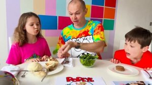 Еда из мультиков от Кати и Макса