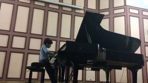 Artem Talalaev 7yo. J.S. Bach, двухголосная инвенция N 15 H-moll