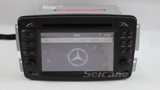 Mercedes Benz Viano unité de tête Après marché stéréo système de navigation GPS DVD ipod смотреть онлайн