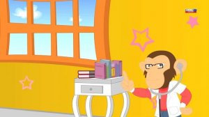 пять маленьких обезьян | детский стишок для детей во России | компиляцию