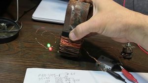 Детектор короткозамкнутых витков для роторов коллекторных двигателей и двигателя от стиралки.
