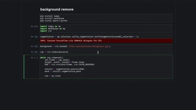 OPENCV PROJECT | How To Remove Your Video Background In Python