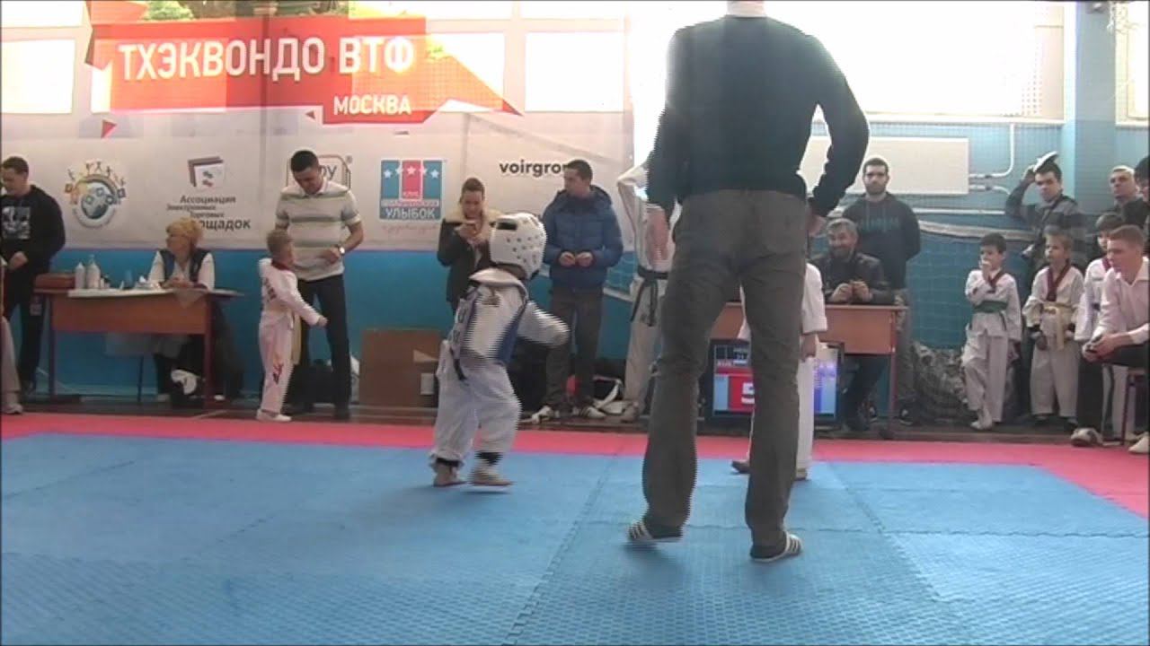 Taekwondo WTF. Первенство МЦ Галерис 26.01.2014 Ким-Баротов