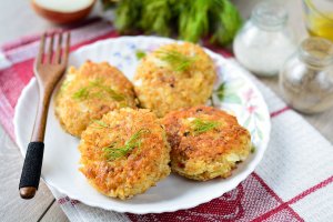 Постные котлеты из овсяных хлопьев. Как куриные!