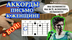 Письмо к женщине Аккорды ? The retuses Сергей Есенин  ♪ Разбор песни на гитаре ♫ Гитарный Бой