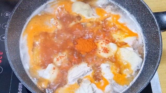 Дак поккым тан-  курица по корейски?.닭볶음탕