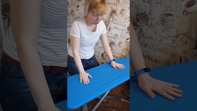 ОБЗОР гладильной доски ЕВРОГОЛД AEROMAX Eurogold 120х38 (37268В1 _Skyblue) смотреть онлайн