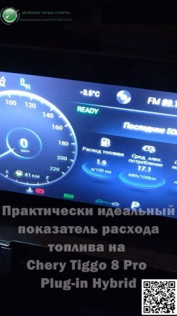 Как добиться расхода топлива 1,9 л/100 км на #Chery Tiggo 8 Pro Plug-in-Hybrid - действенный рецепт