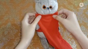 МК шьём одежду для басика/ одежда без шитья???