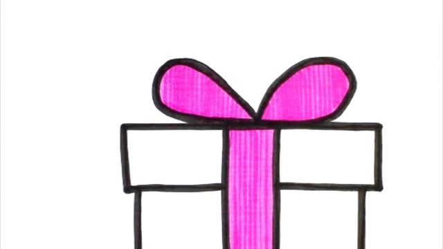 Sovg'a rasm chizish | белек тартуу | сыйлық сурет салу | как нарисовать подарок смотреть онлайн