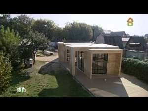 "Дачный ответ": Прозрачный павильон с кухней и