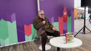 Юрий Поляков. Книжный фестиваль на Красной площади 3 июня 2023 года