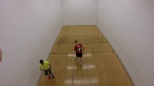 Purdue Racquetball - MERC-2 Singles - Game 3 - Zane vs Norm