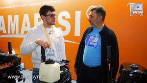 YAMABISI: Лодочные моторы Ямабиси на выставке "Охота и рыболовство 2014" - видео от ТоргСин