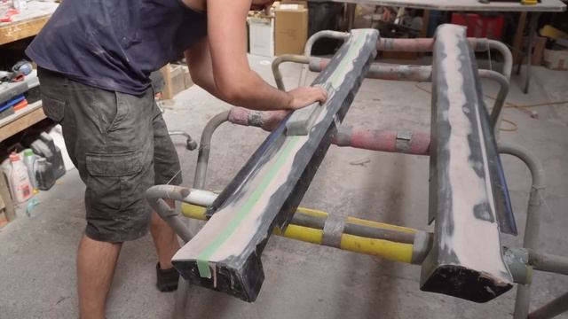 Finishing the Fiberglass Side Skirts! - Sky-gea build: Part 13 смотреть онлайн
