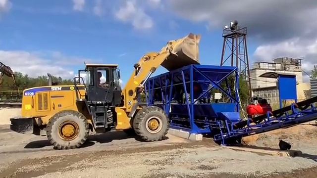 Линия для производства ЩПС, ЩПГС, ПСС смотреть онлайн